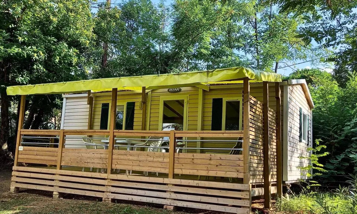 Les Vans House | Camping Castanhada*** - Mobil Home Confort 3 Rooms 4 People