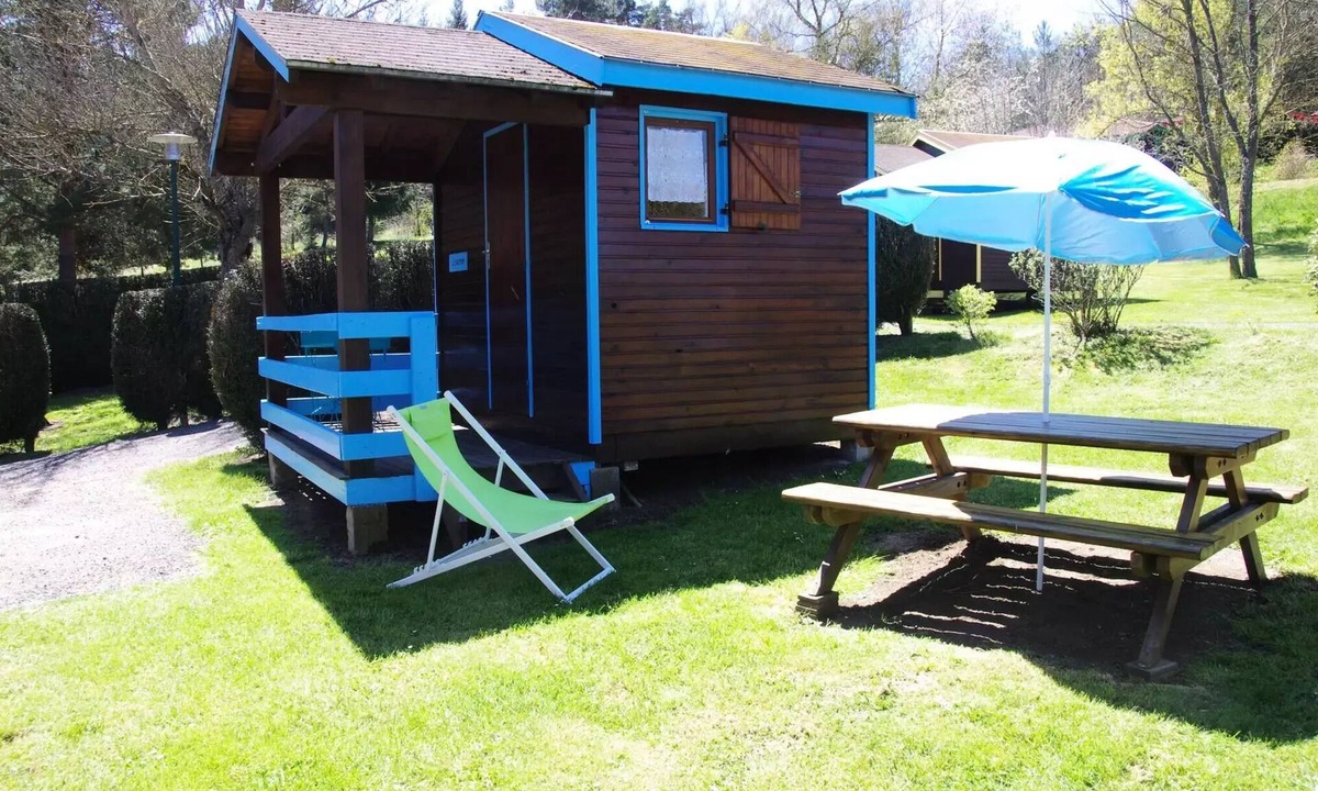 Saint-Paulien House | Camping Flower La Rochelambert * - Blue Cabin 2 people Without Sanitary