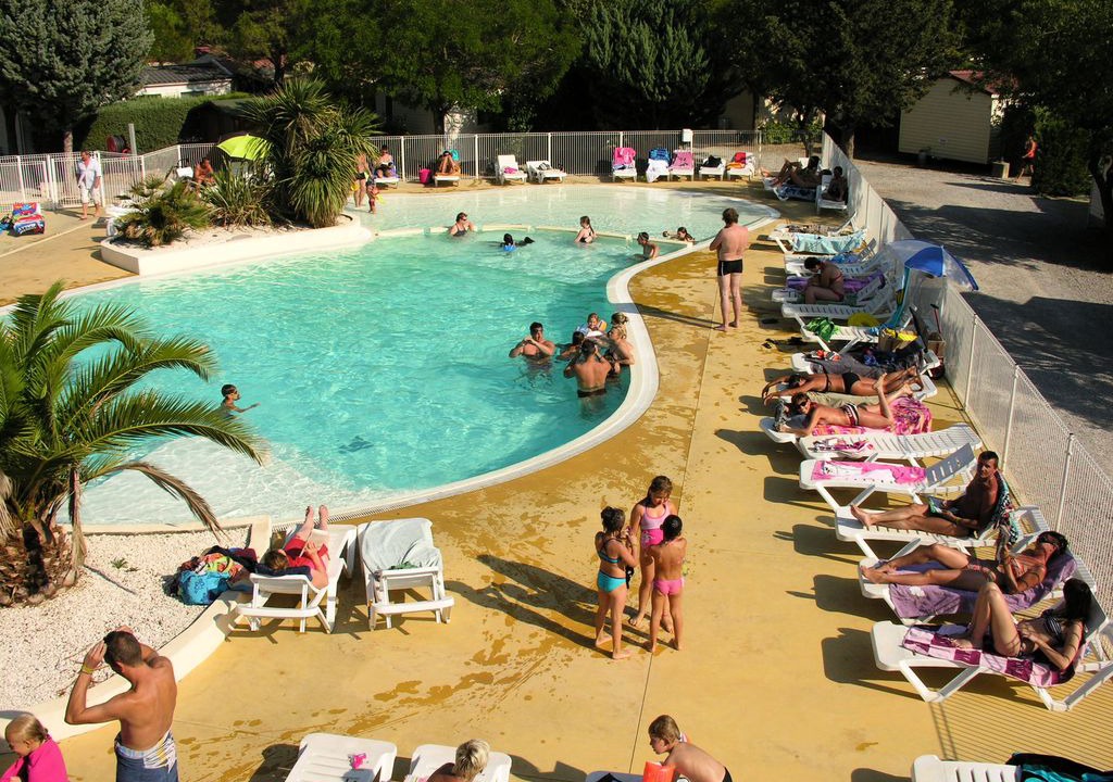 Gallargues-le-Montueux House | Camping Les Amandiers **** - mobile home 6 people - 6 places (between 0 and 5 years)