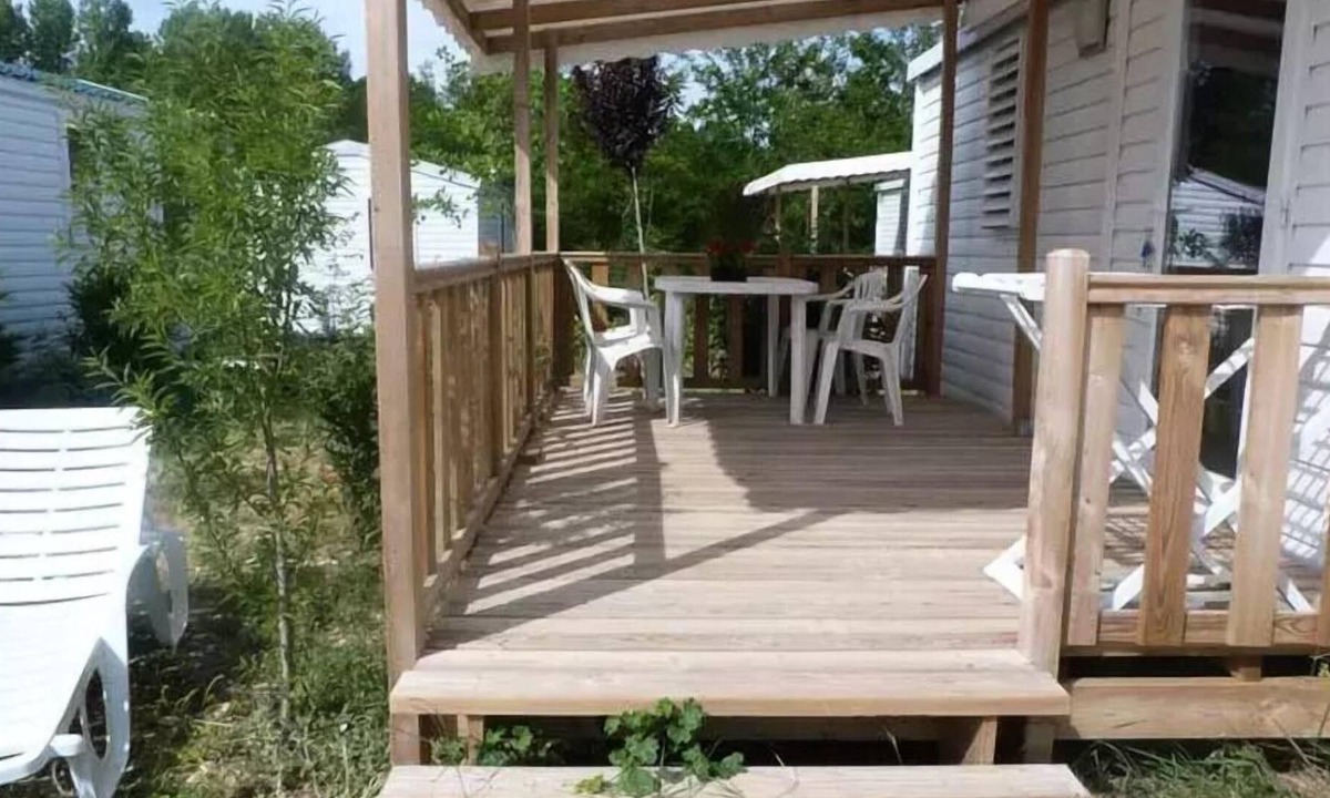 Dauphin House | Camping L'Eau Vive *** - Mobile Home 3 rooms 4 people
