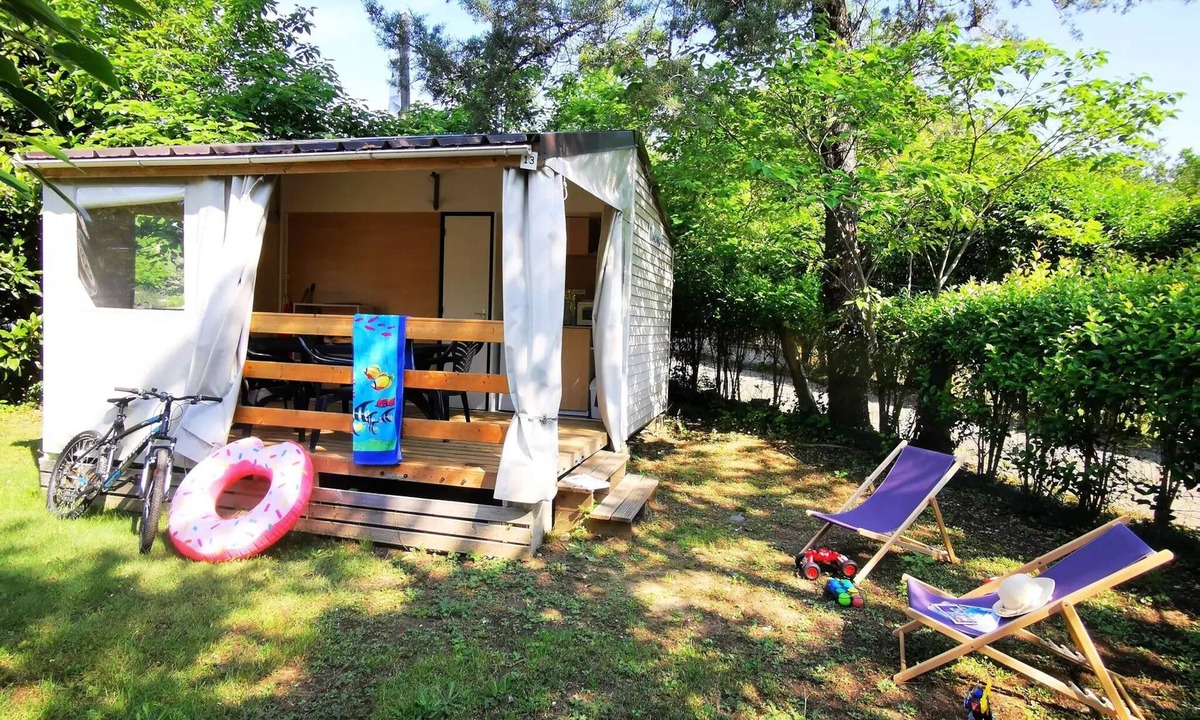 Chauzon House | Camping Le Coin Charmant * - Tithome - 21m² - 2 bedrooms - without bathroom 5 people