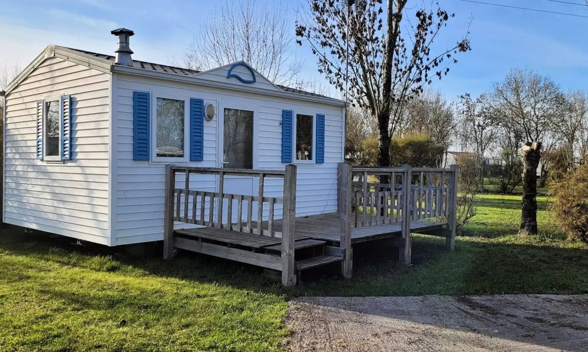 Puyravault House | Camping le Merval * - Mobil home 1 bedroom 2 pers. 2 persons