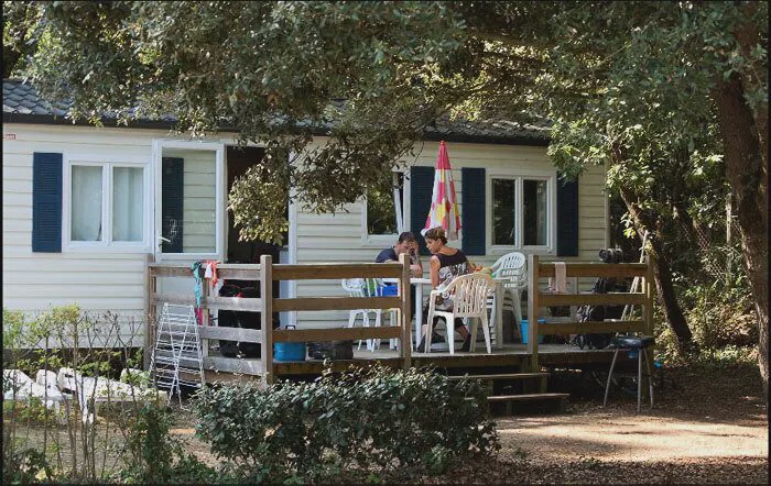 Saint-Hilaire-de-Riez House | Camping Les Biches ***** - Mobile home 4 Rooms 6 People
