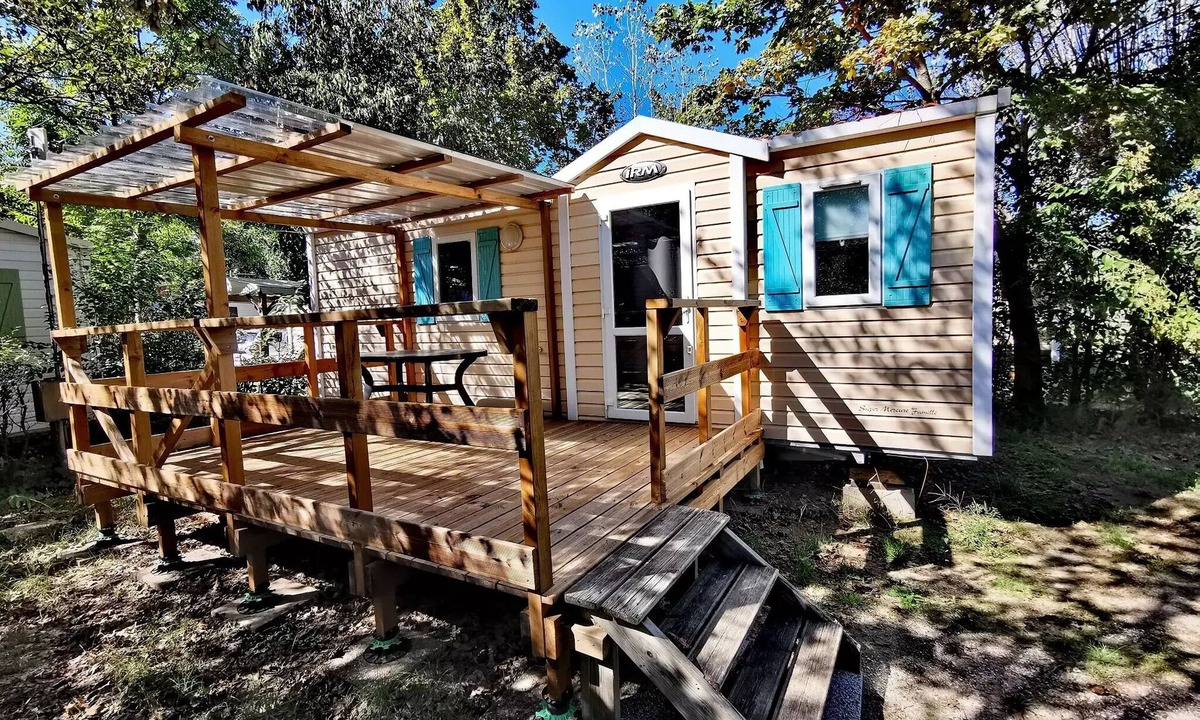Rosieres House | Camping les Hydrangeas * - Mobile home 3 Rooms 6 People