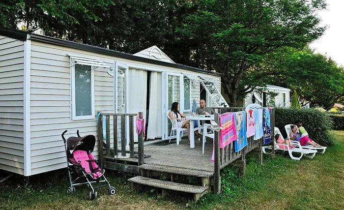 Pont-de-Salars House | Camping Les Terrasses Du Lac **** - Mobile home 4 Rooms 6 People