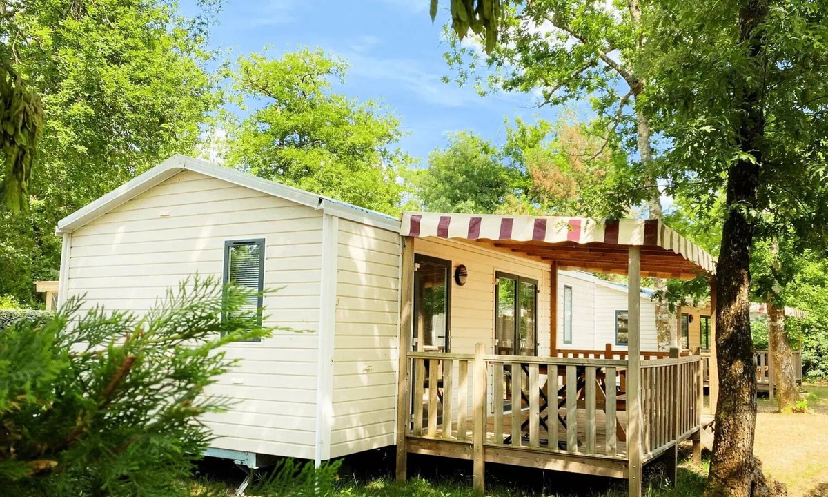 Sanguinet House | Camping Lou Broustaricq* - Mobile home Macao 3 Rooms 4 People Air Conditioned