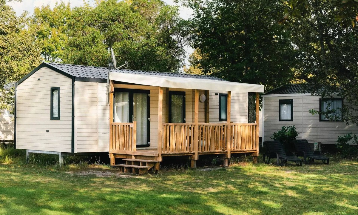 Sanguinet House | Camping Lou Broustaricq* - Maui Mobile Home 3 Rooms 4 People Air Conditioned
