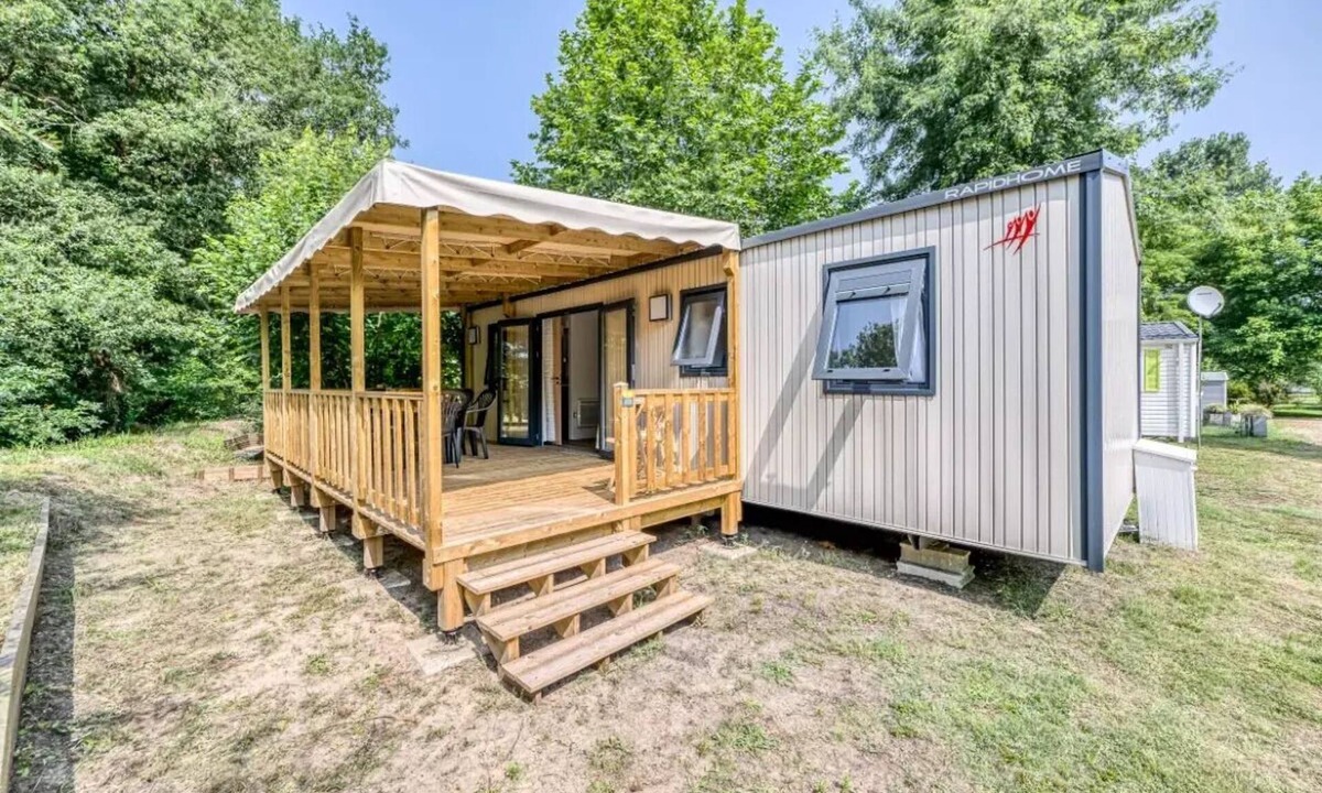 Saint-Paul-en-Born House | Camping maeva Escapades La Clairière * - Premium Mobile Home 4 Rooms 6 People Air Conditioned + TV