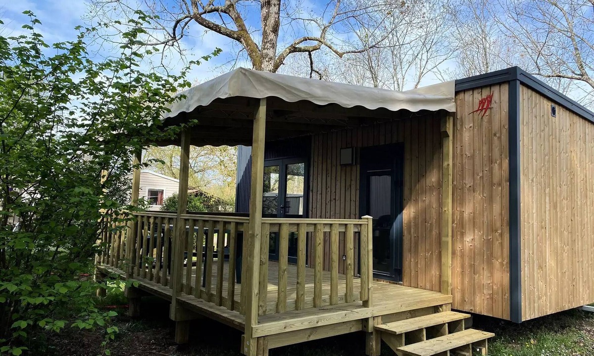 Saint-Paul-en-Born House | Camping maeva Escapades La Clairière * - Premium Mobile Home 2 Rooms 2 People Air Conditioned + TV