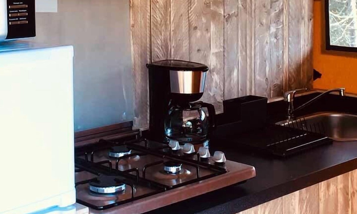 Cassagnabere-Tournas House | Camping Pré Fixe**** - Lodge Safari Woody 3 rooms 4 persons