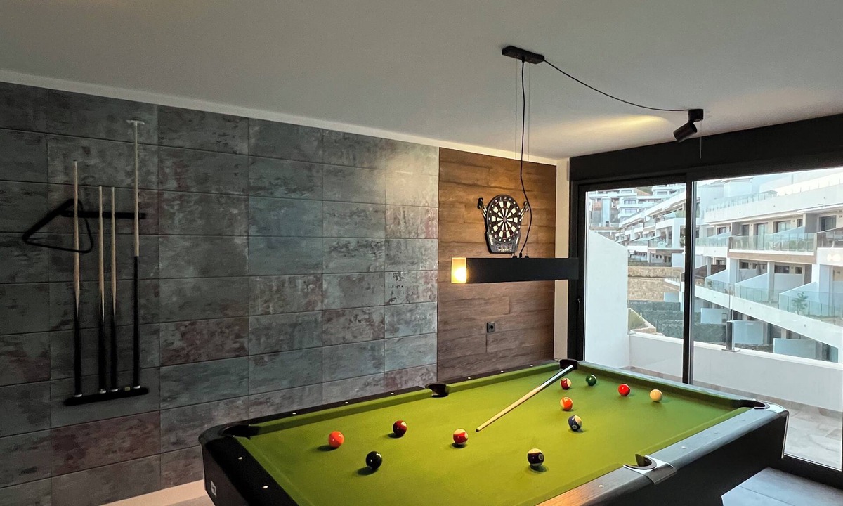 Finestrat Condo | Camporrosso43 luksusowy penthouse, jacuzzi, bilard