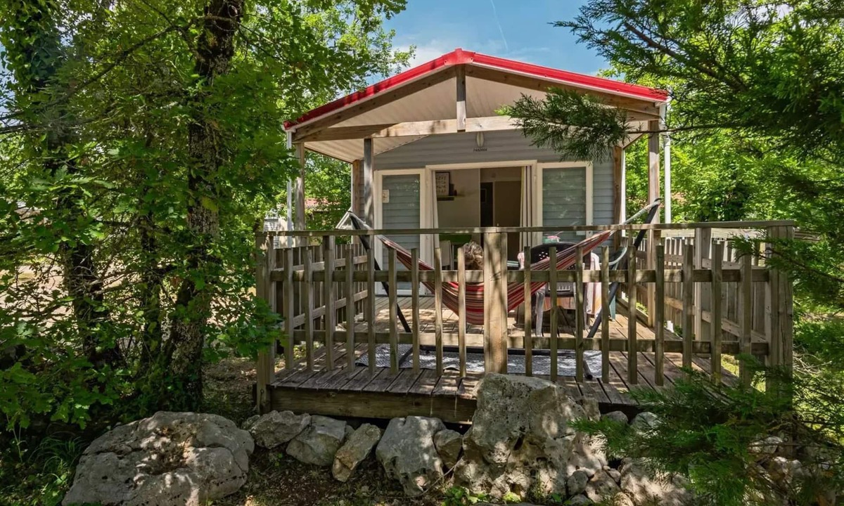 Saint-Antonin Noble Val House | Campsite Les 3 Cantons* - Mobile home Aveyron 3 rooms 4 persons