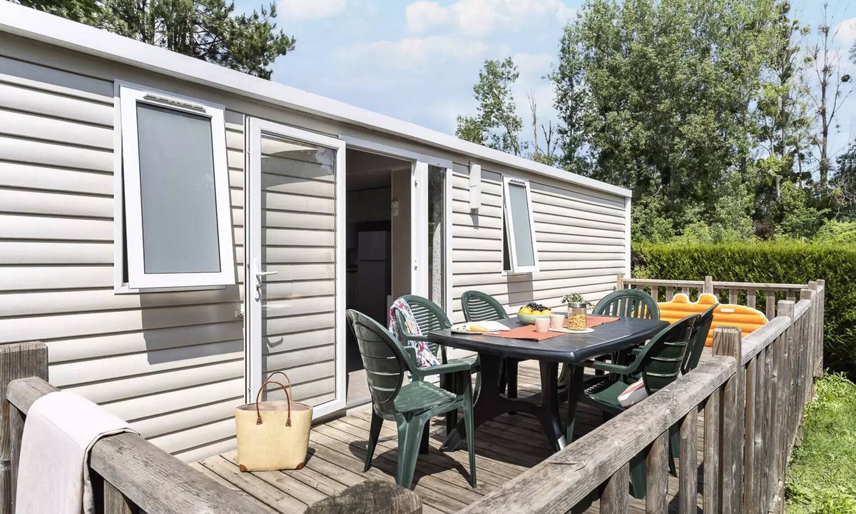 Loches House | Campsite La Citadelle* - COMFORT mobile home - 4 bedrooms - 2 bathrooms for 8 people
