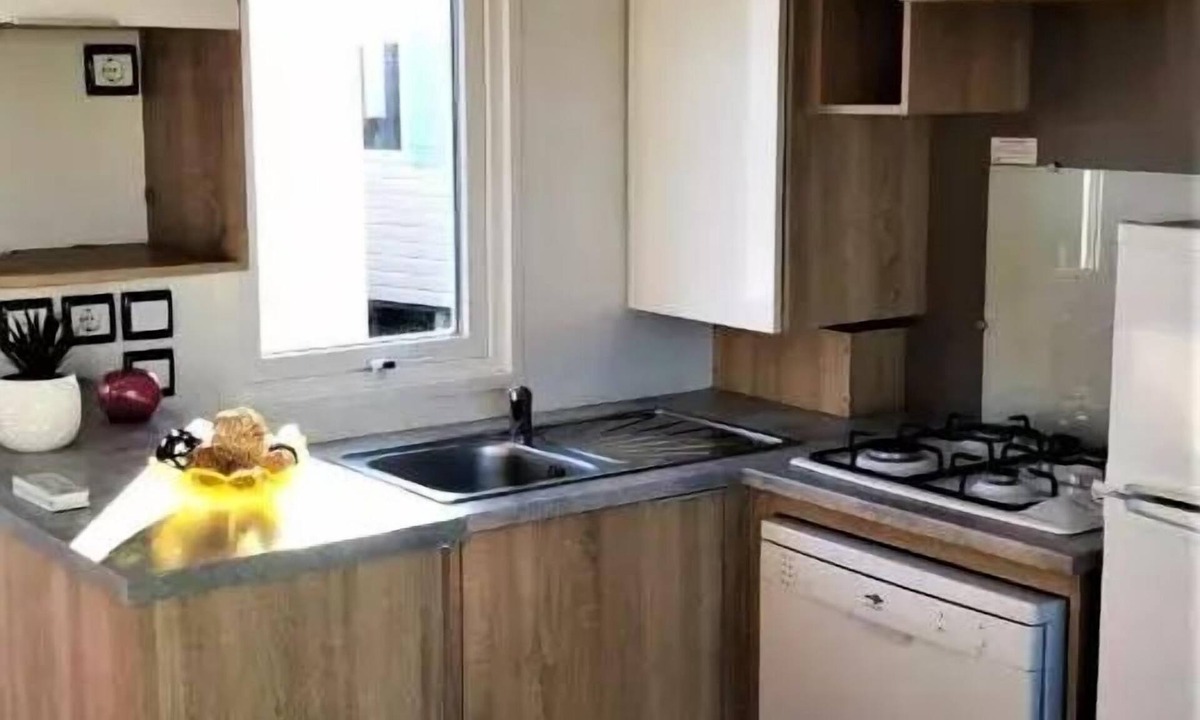 Chateauroux House | Campsite Le Rochat-Belle-Isle * - Quatro mobile home 4 bedrooms 8 people