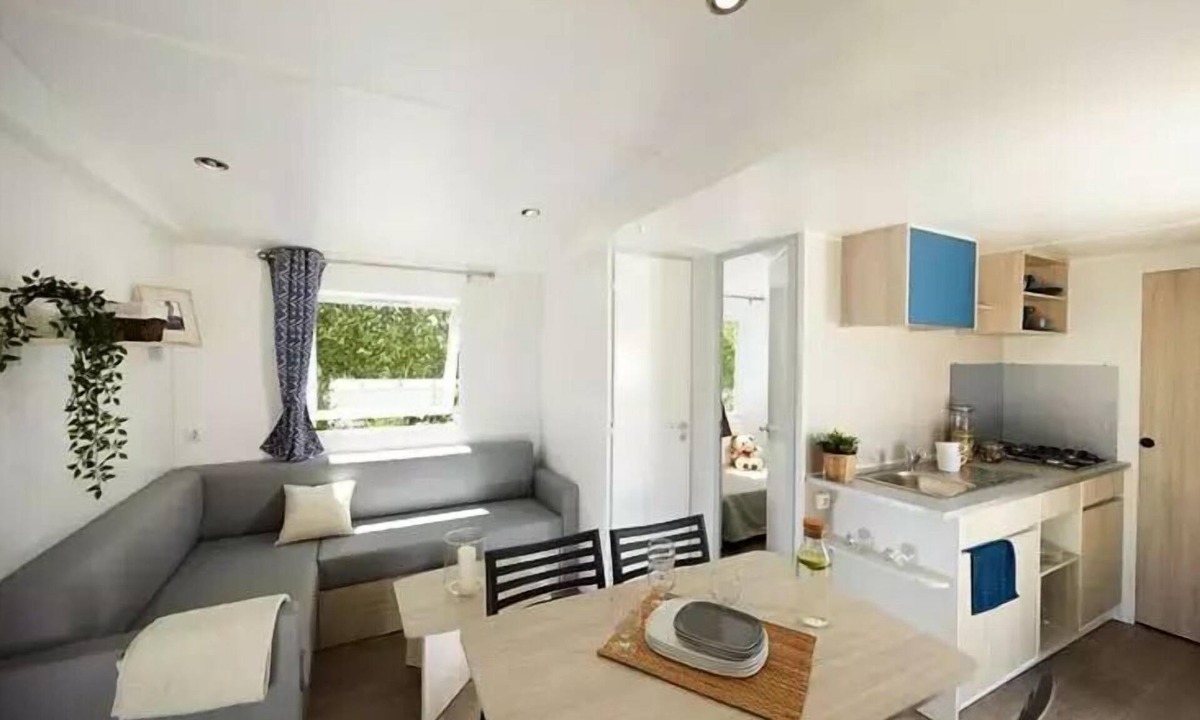 Rieux-de-Pelleport House | Campsite Les Mijeannes* - 3-room mobile home for 4 people
