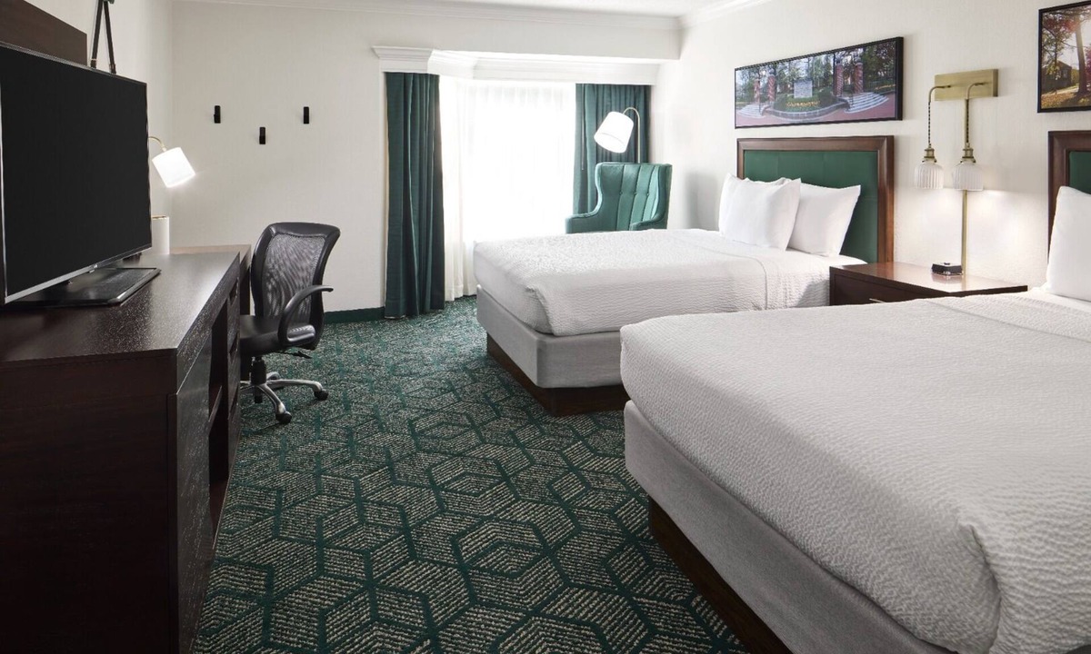 Athens Hotel | Campus-Adjacent Room with Outdoor Pool Access | Free Parking