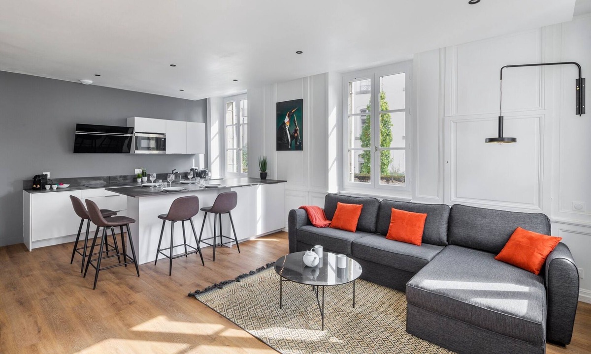 Dinan - Saint-Malo Apartment | Camus - le 31 bis - Très bel appartement à Rennes