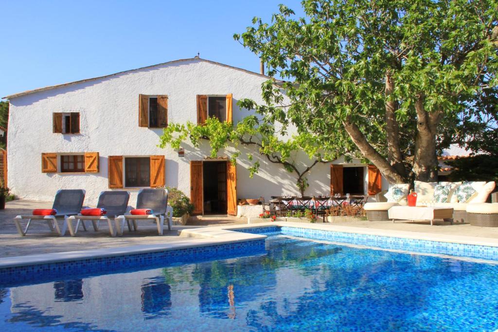 Palafolls House | Can Magan Ideal Familias y Grupos Piscina Privada Barbacoa