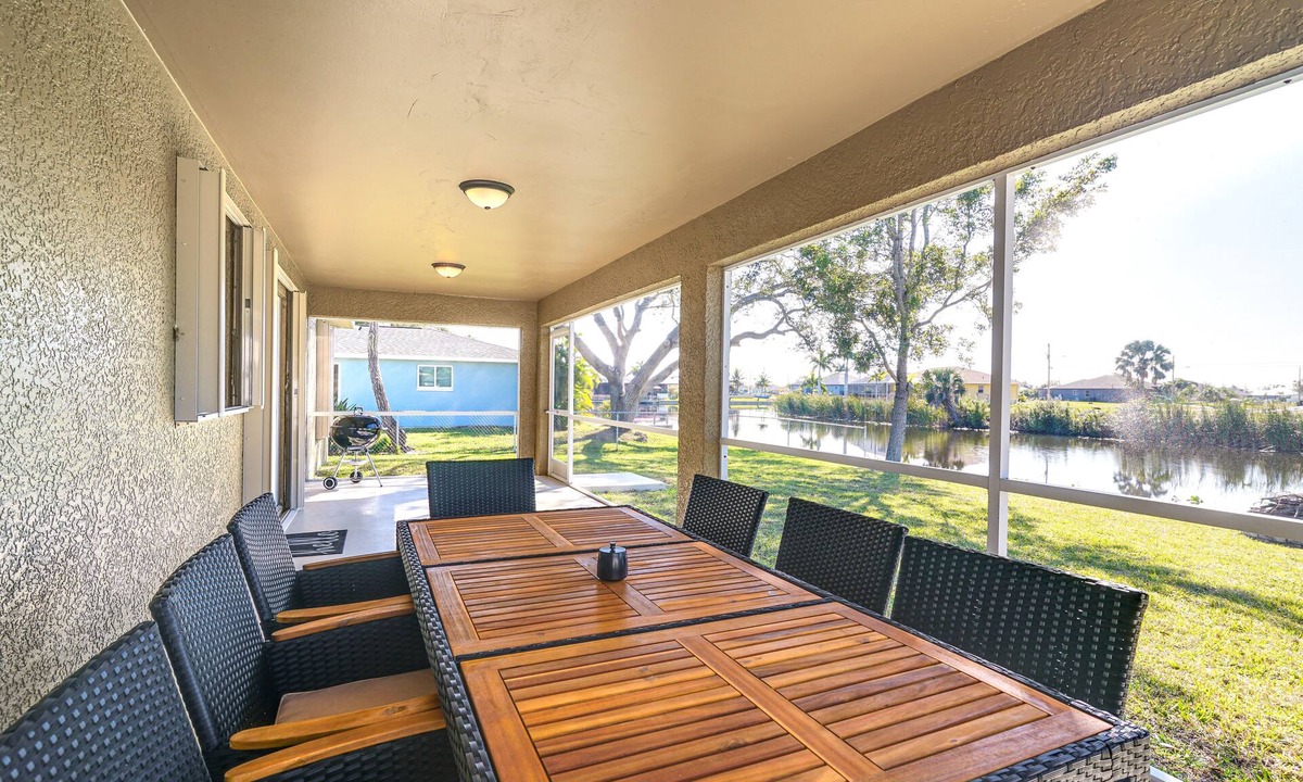 Burnt Store House | Canal-Front Cape Coral Home w/Fire Pit, By Beach!