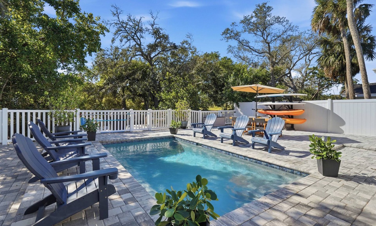 Palmetto House | Canal-Front Oasis in Terra Ceia: Pool, Patio, Dock