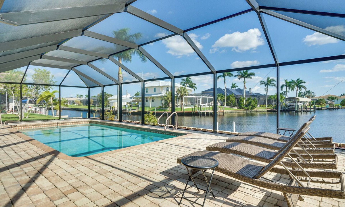 Caloosahatchee House | Canalfront Home w/Private Dock in Cape Coral