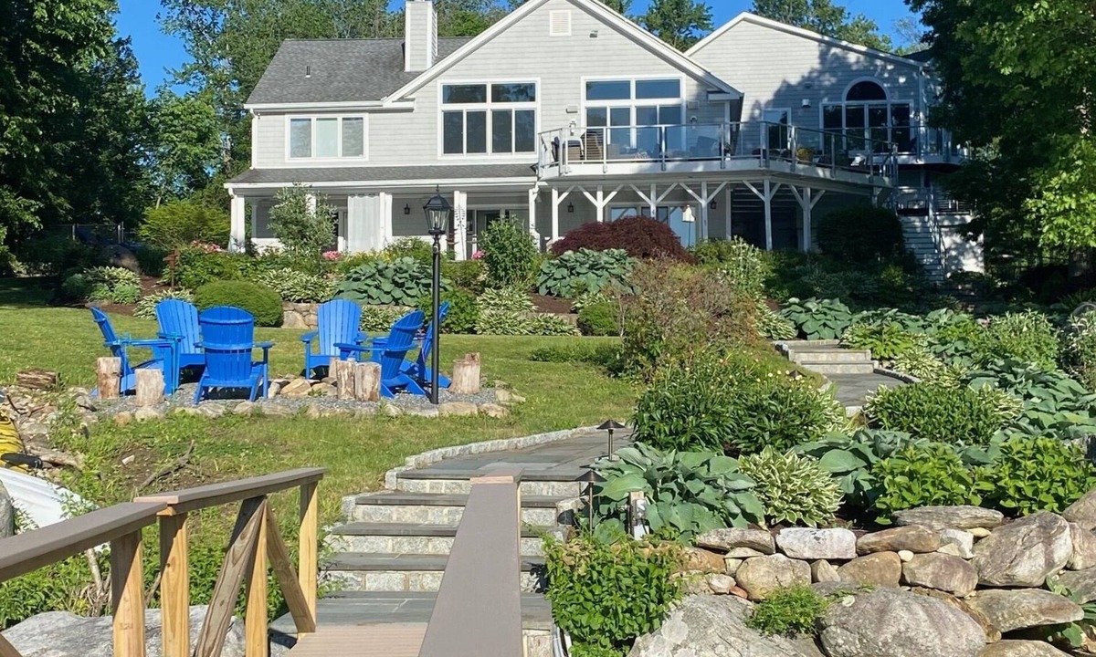 Danbury House | Candlewood Lake Perfection: Large and very private House, property and pool.