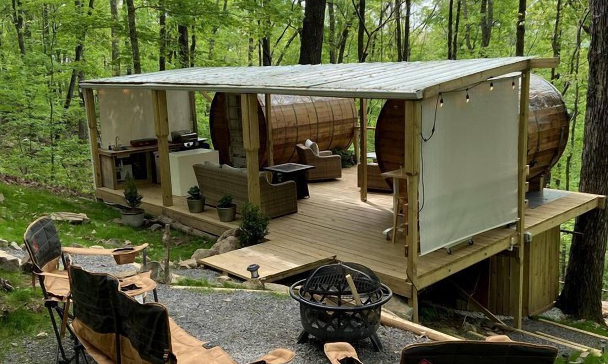Lupton City Cabin | Canopy Treehouse - Glamp Design with Amazing Views, Wildwood, GA