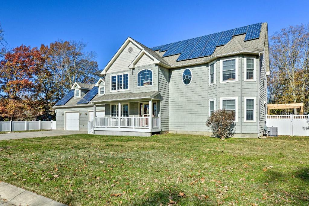 Lower Township House | Cape May Getaway with Private Deck and Hot Tub!