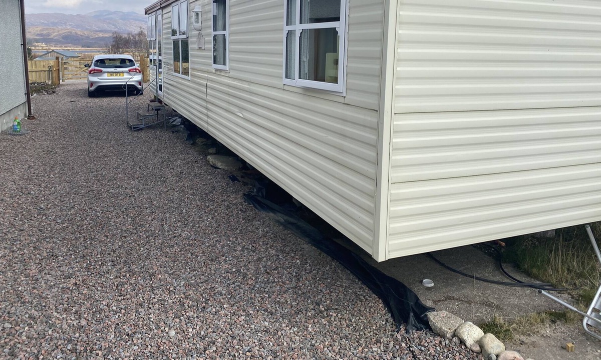 Salen House | caravan to let in beautiful Acharacle