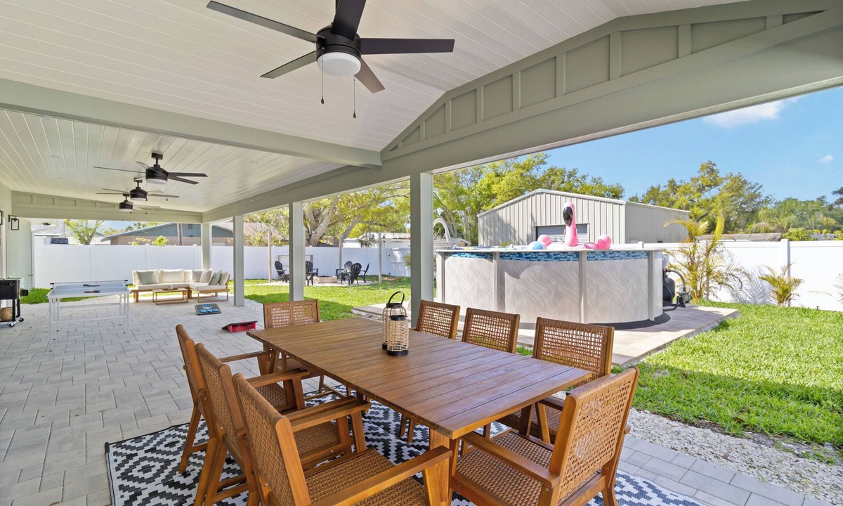 Palmetto House | Casa Del Mar - 4Bed3BR W/Pool & Firepit