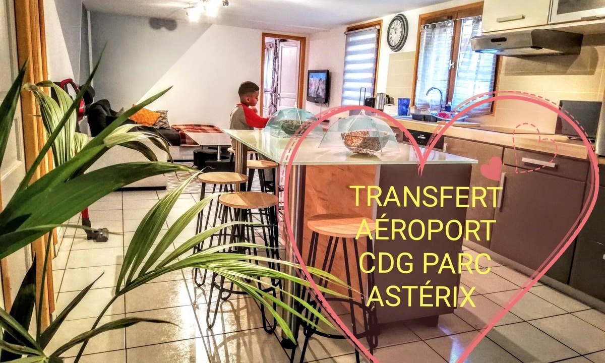 Marly-la-Ville Apartment | Casa Family, Parc Astérix CDG✈️