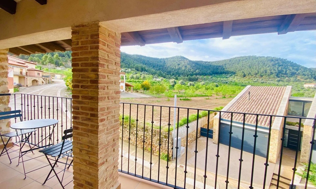 La Portellada Apartment | Casa la Luz A2 - Private Panoramic Terrace | Matarraña, Lower Aragon