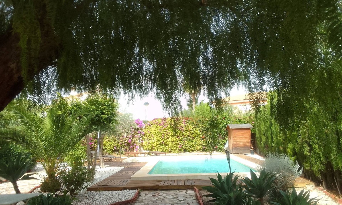 San Juan de Alicante Apartment | Casa Maria with Mediterranean garden