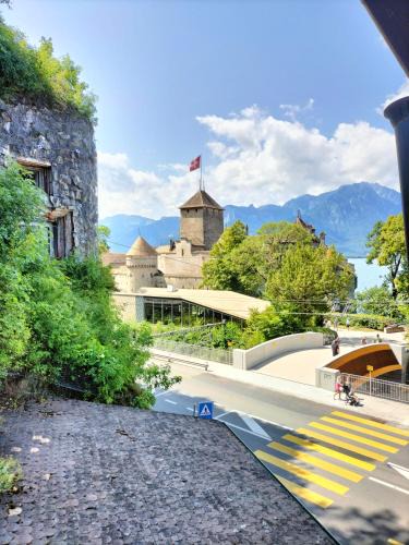 Veytaux Hotel | Castle view by MK