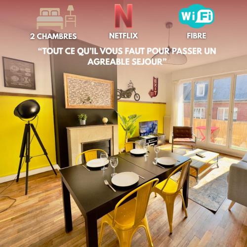 Saint-Leu Apartment | Cathédrale et Beffroi à 180 Netflix - Parking