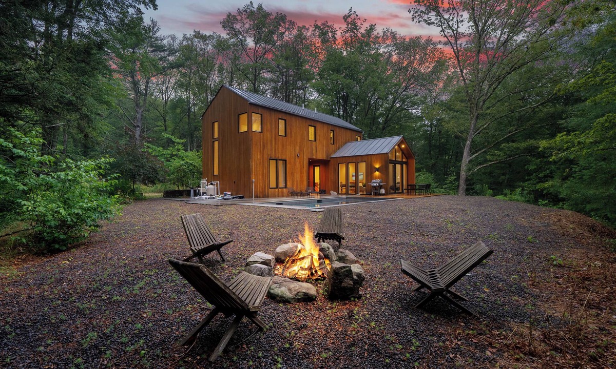 Kerhonkson House | Catskills Creek - Forest Views, Hot Tub & Pool