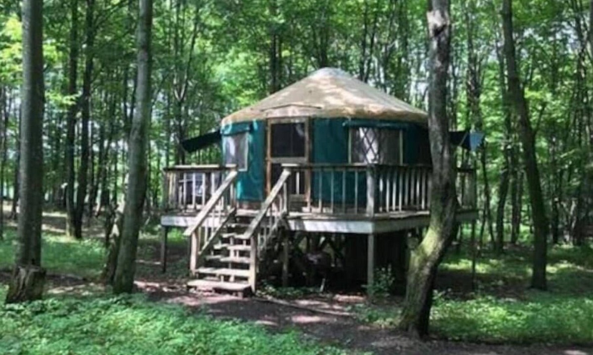 Meredith House | Catskills Luxury Yurt - Awesome Glamping experience near Oneonta & Cooperstown