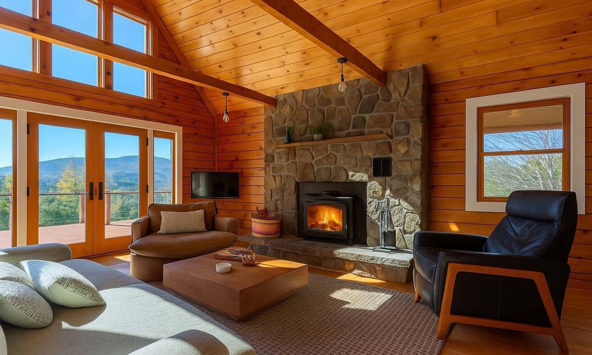 Schoharie House | Celestial Cabin: Mountain Views | Wraparound Deck