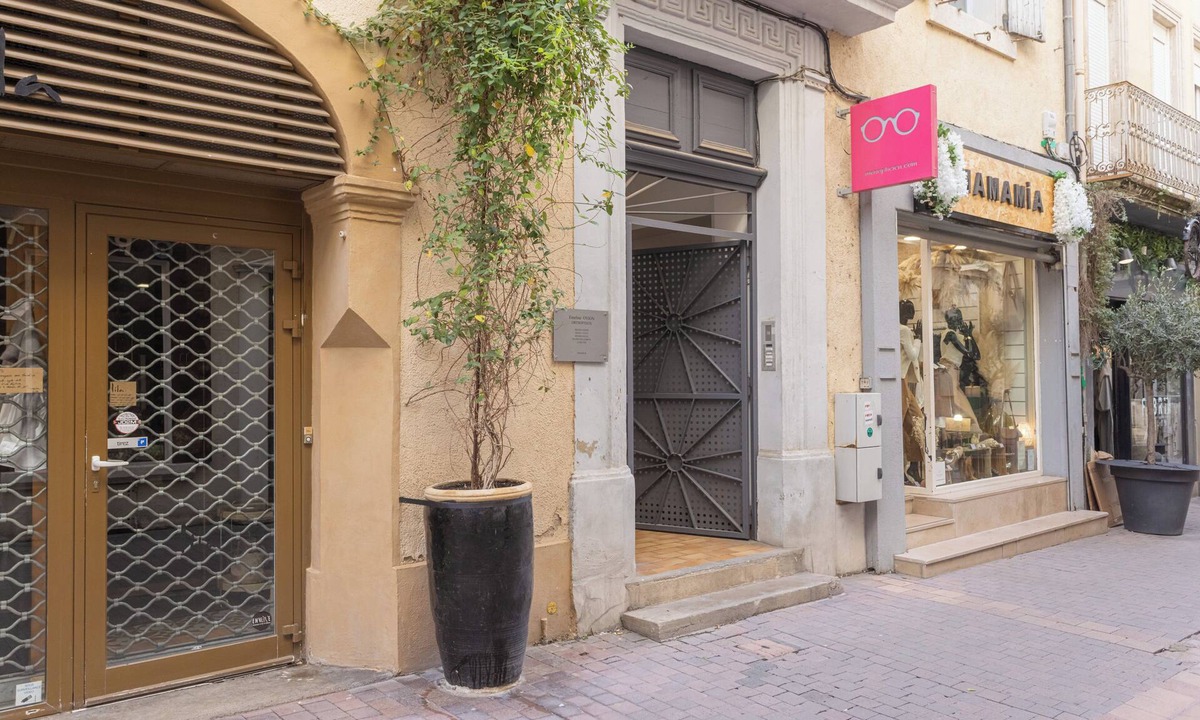 Cite Apartment | Central Narbonne with Rooftop Terrace