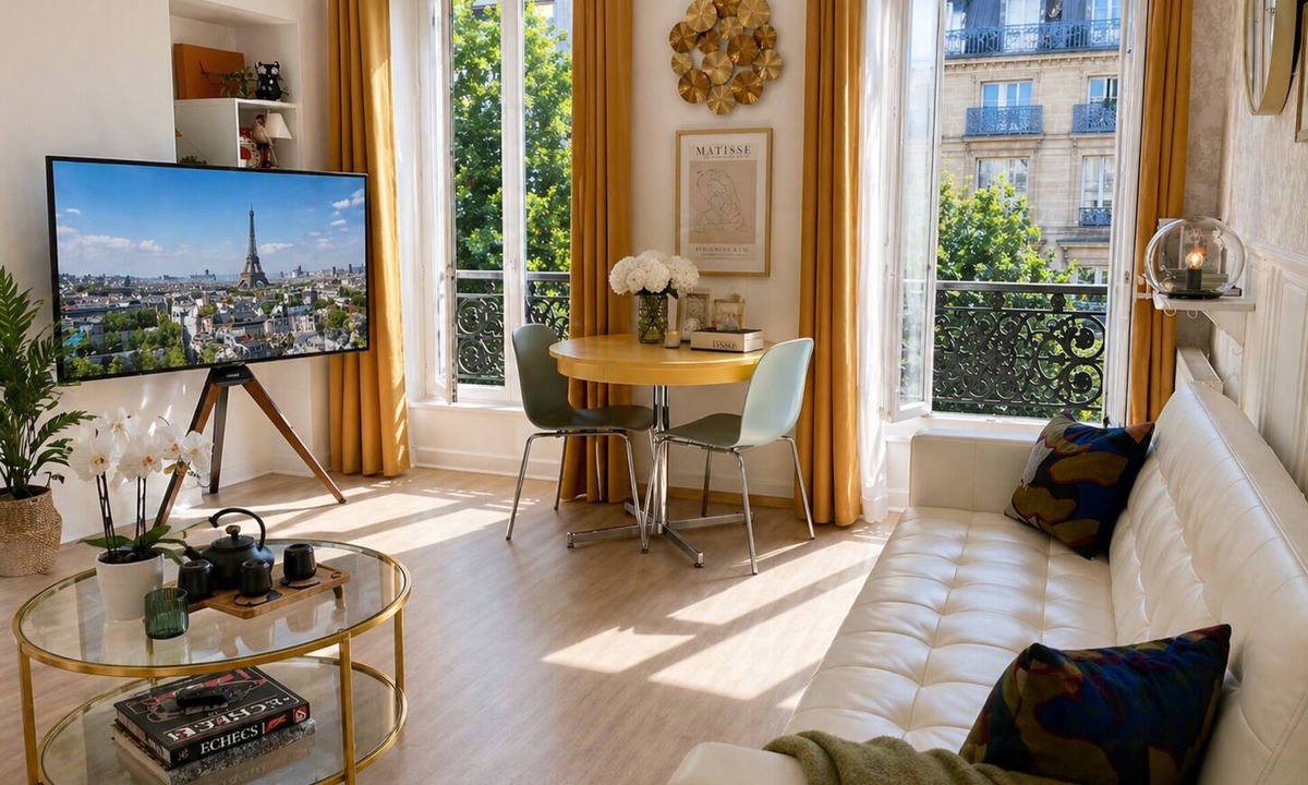 Porte-Saint-Martin Apartment | Central Paris 2BR – Walk to Marais & Opera