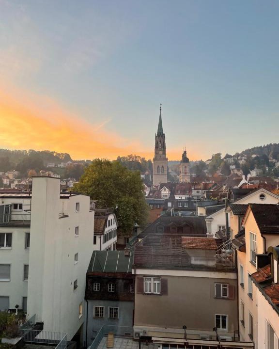 St. Gallen House | Central Room with amazing view