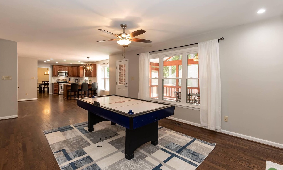 Apex House | Centrally located by Cary & Holly Springs with a private serene wooded backyard!