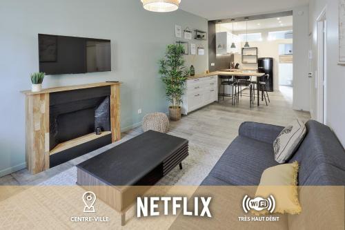 Blain Apartment | Centre-ville - Fibre - Netflix - T2 L'ISAC
