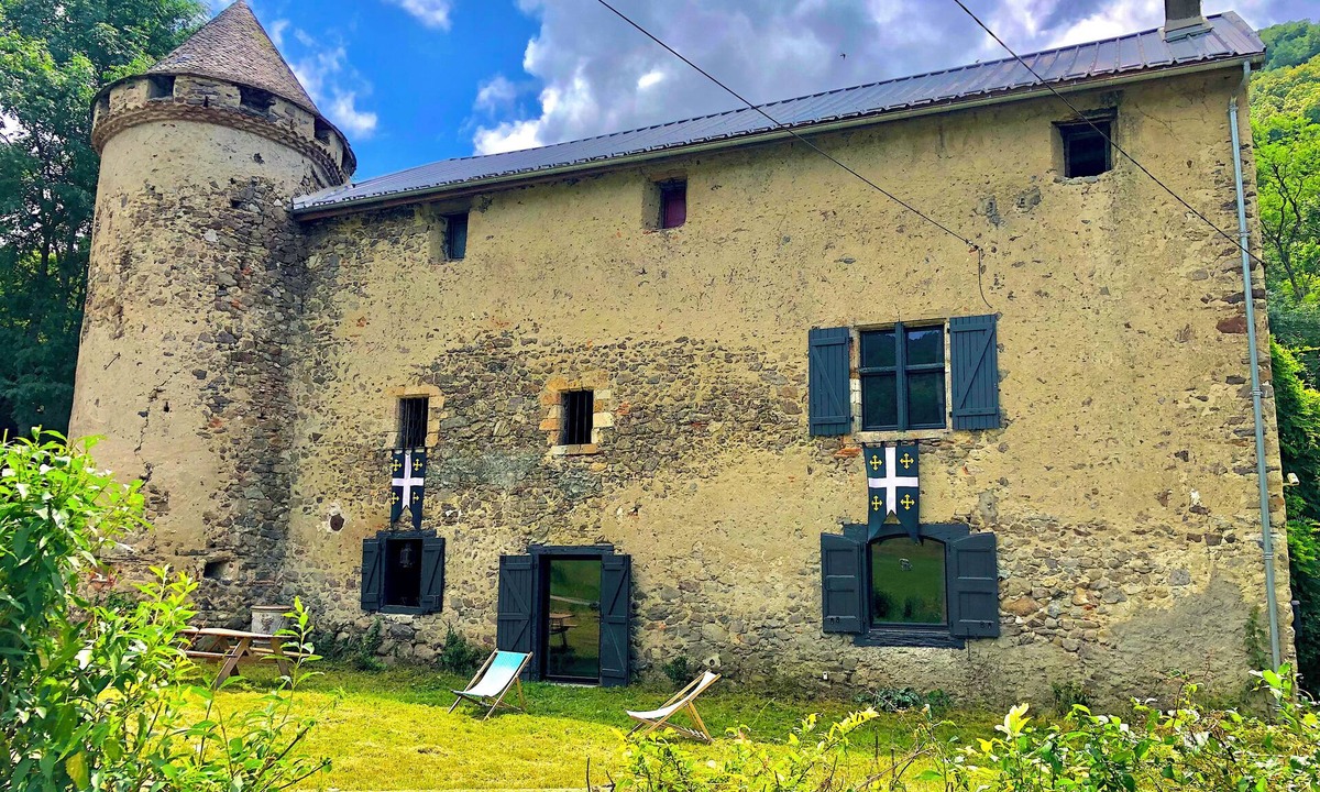Cazenave-Serres-et-Allens House | Château des Corniches - Private river, panoramic view and dream getaway