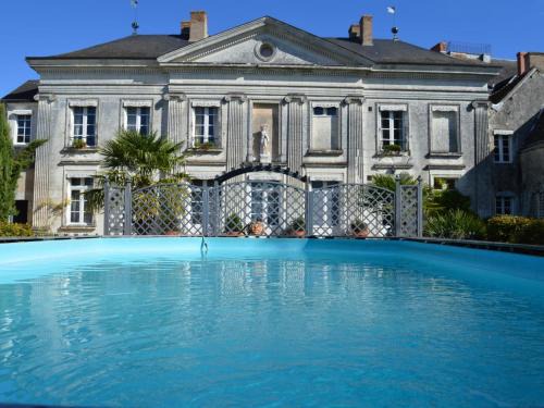 Chatillon-sur-Indre House | Château Directoire avec Piscine Privée et Jardin - FR-1-381-485