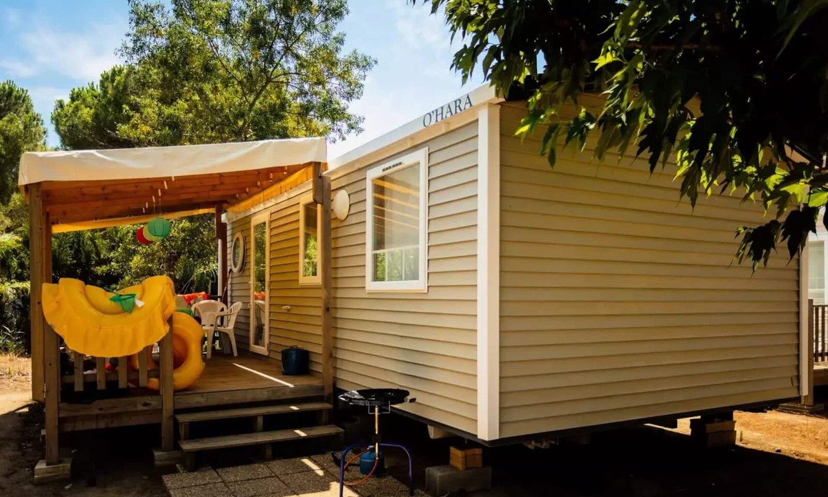 Torreilles House | Chadotel Le Trivoly * - C- Air-conditioned Caribbean mobile home - 2 bedrooms 6 persons