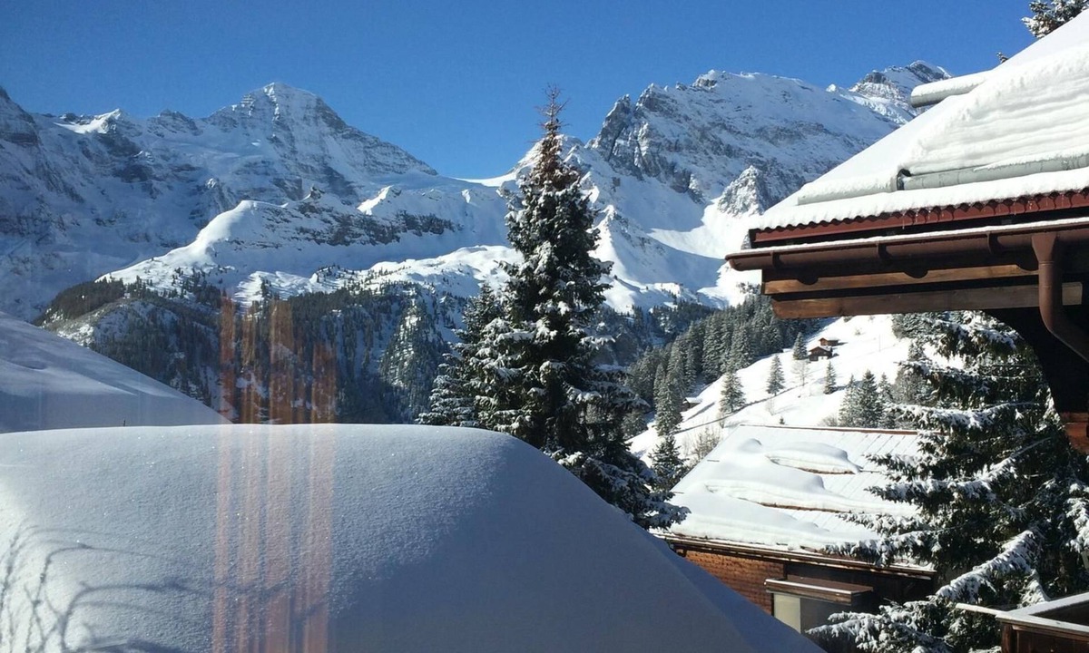 Murren Ski Chalet | Chalet Alpenblick Apartment, 2 bed rooms, 4 beds