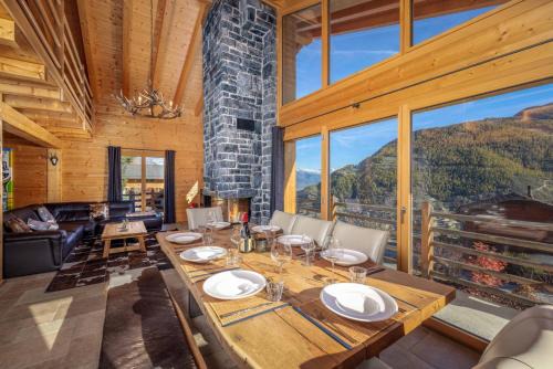 Riddes Ski Chalet | Chalet Amerhone - Luxury chalet With Jacuzzi