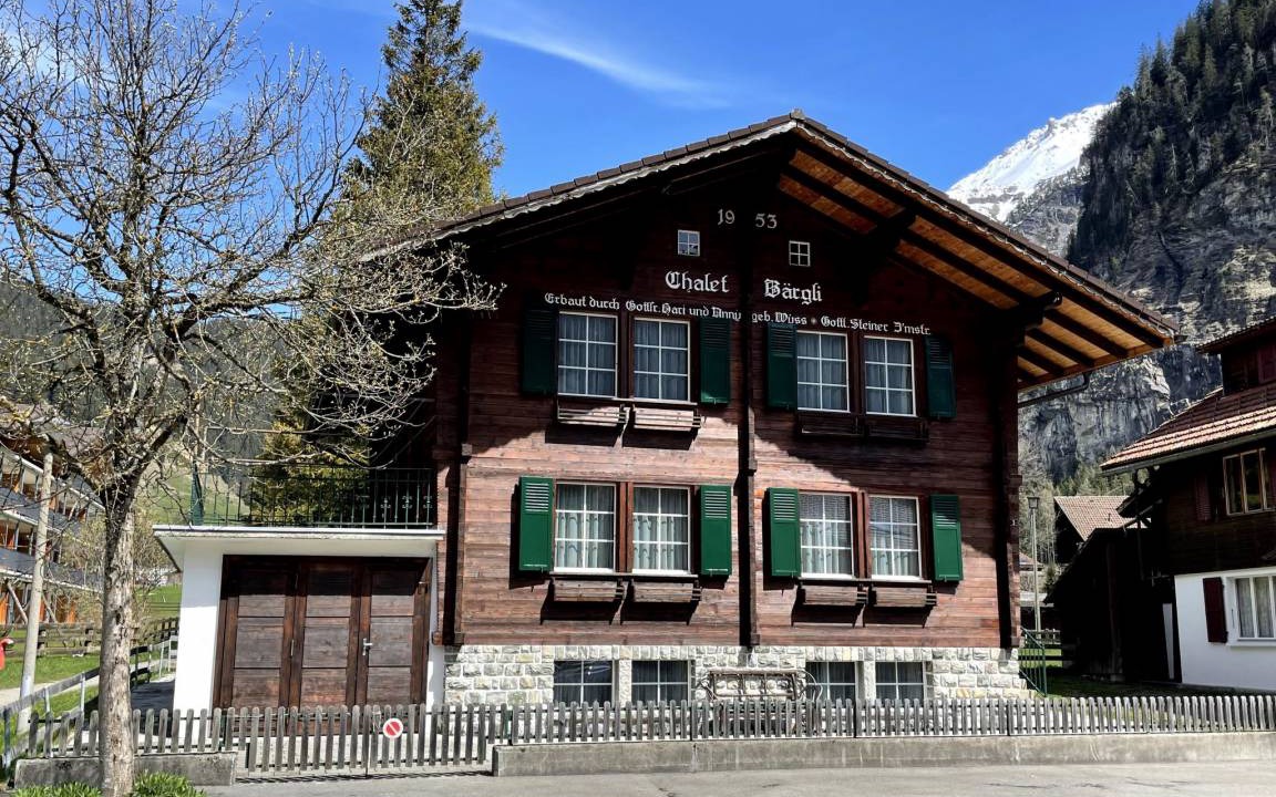 Kandersteg Apartment | Chalet Bärgli Kandersteg