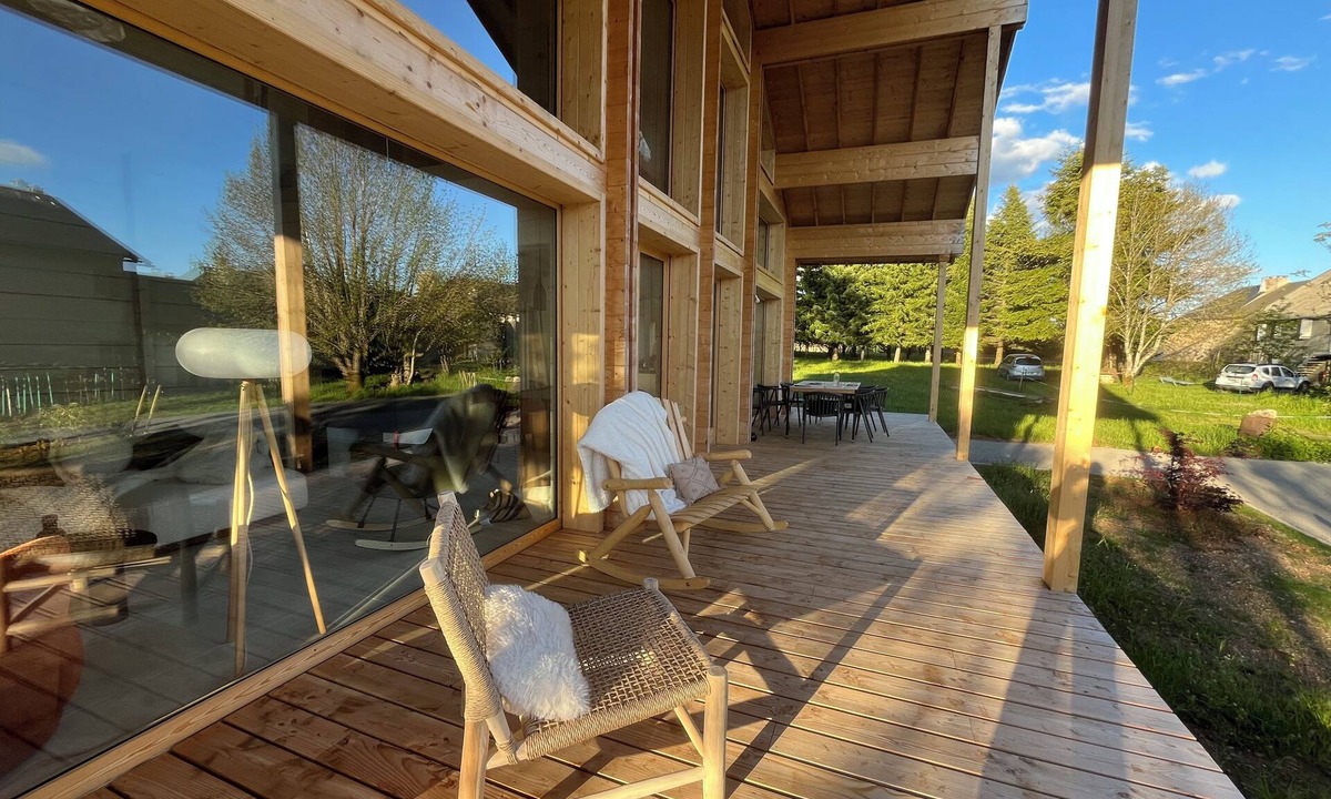 Camprieu Ski Chalet | Chalet bois cœur Cévennes